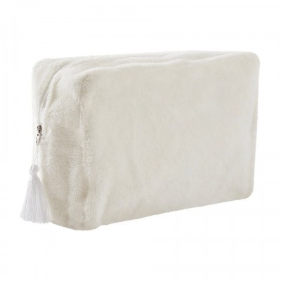 Trousse de Toilette Blanc-Beige